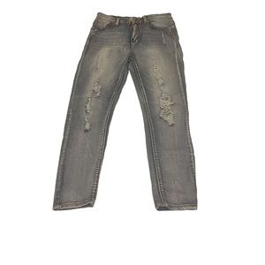 Indigo Reign Jeans Women Size 9 Blue Lightweight Pockets Zipper Casual Classy‎